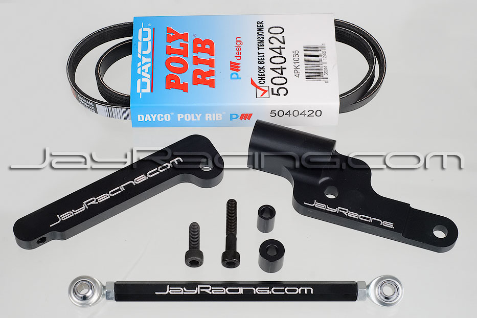Jay Racing Alternator Relocation Kit - 1G DSM - Click Image to Close
